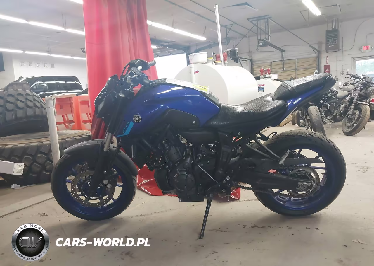 2022 Yamaha Mt07 VIN:JYARM32EXNA003829 - 13