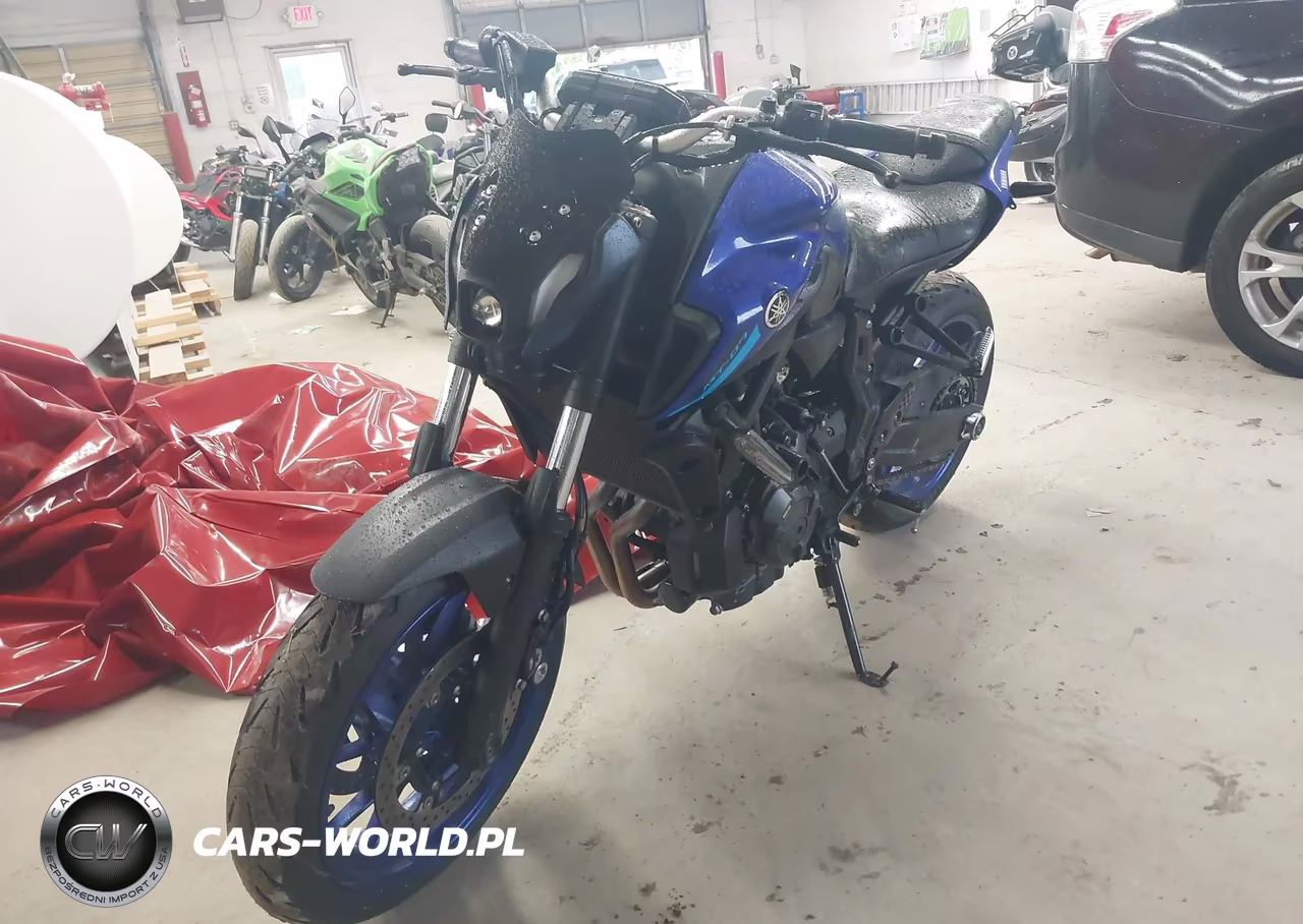 2022 Yamaha Mt07 VIN:JYARM32EXNA003829 - 2