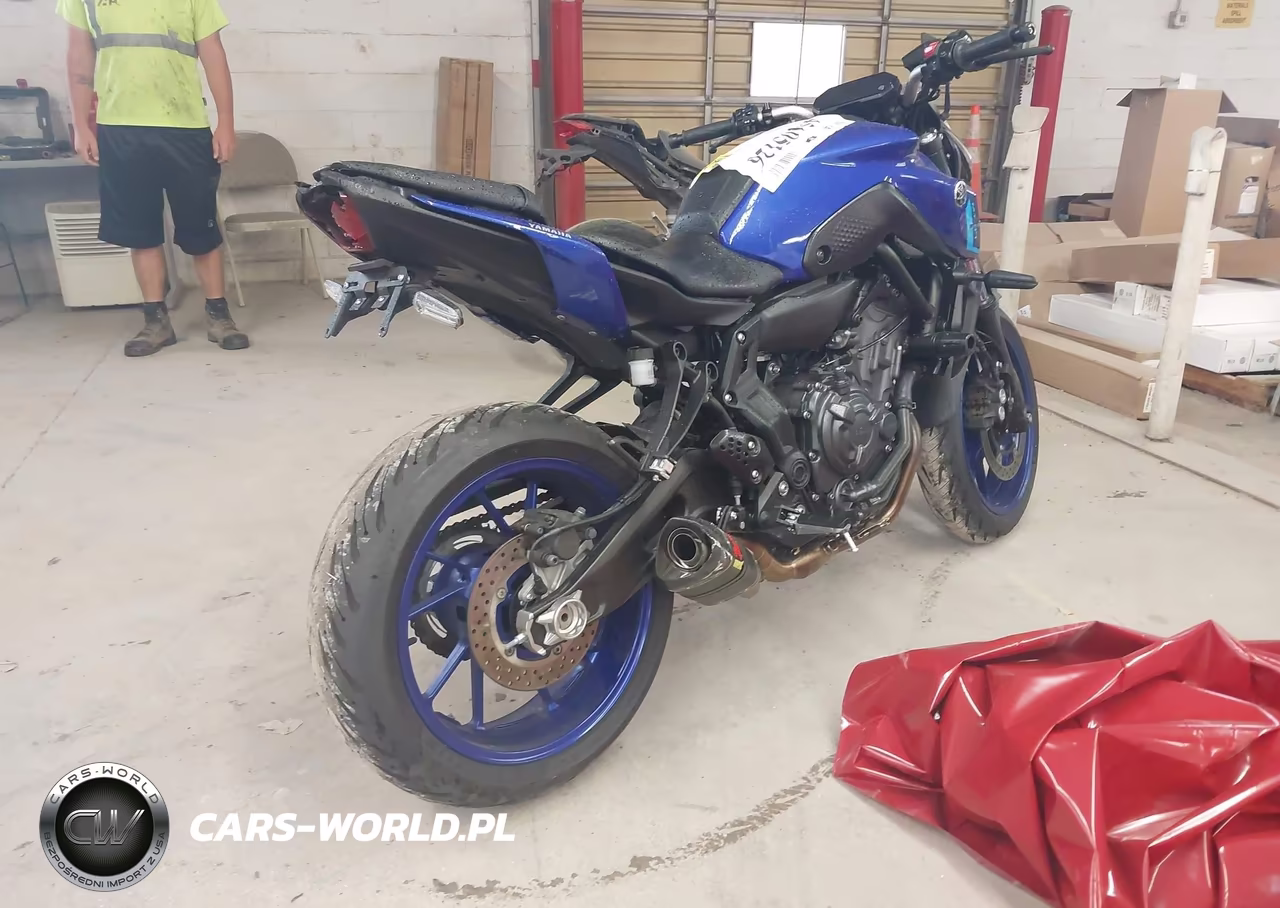 2022 Yamaha Mt07 VIN:JYARM32EXNA003829 - 4