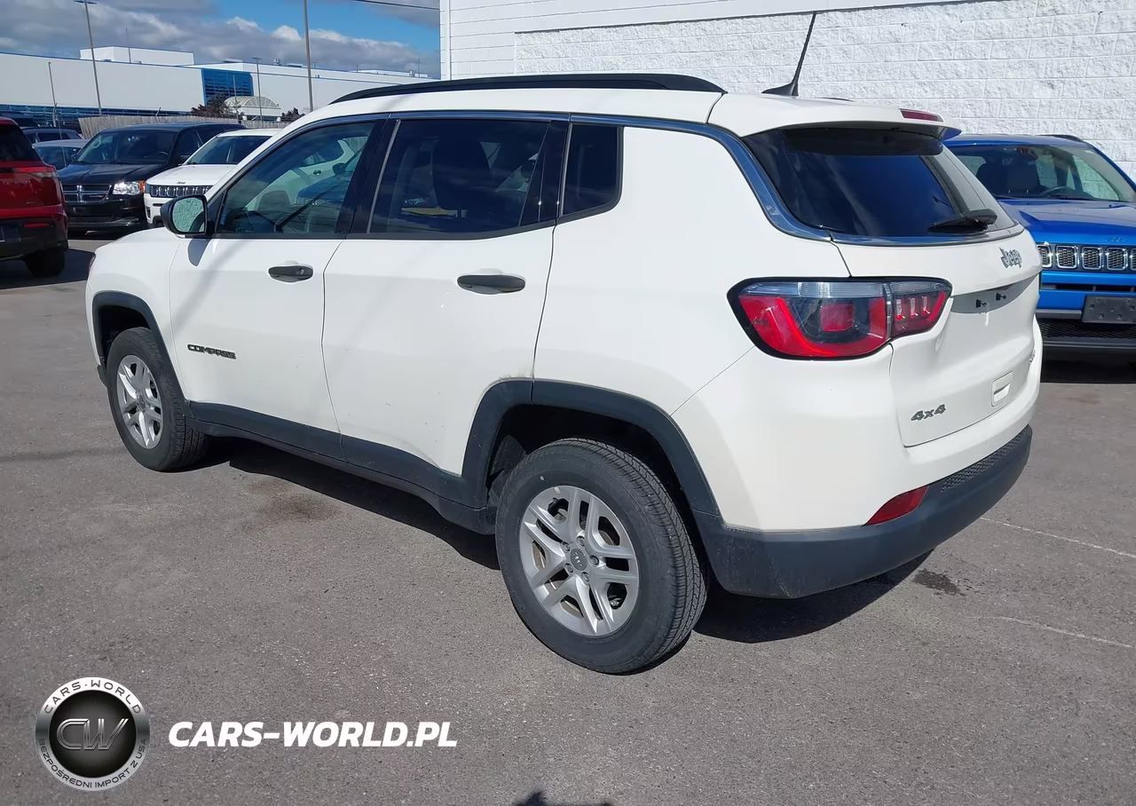 2019 Jeep Compass Sport 4X4 VIN:3C4NJDAB8KT619591 - 3