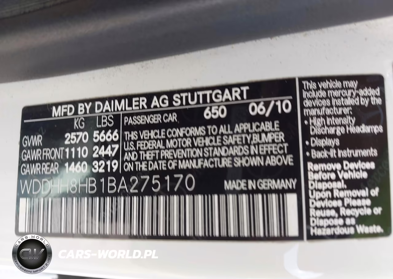 2011 Mercedes-Benz E 350 4Matic VIN:WDDHH8HB1BA275170 - 9