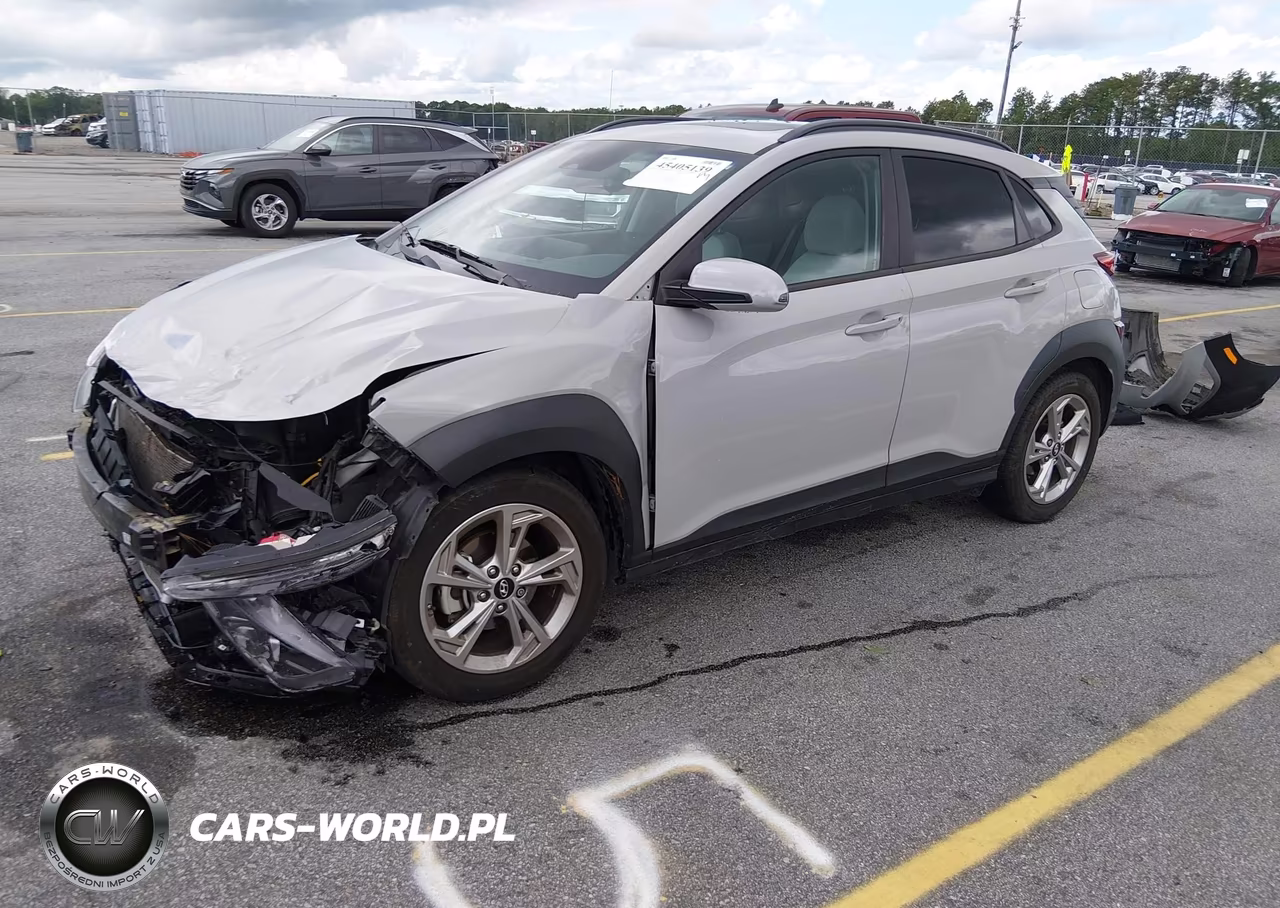 2022 Hyundai Kona Sel VIN:KM8K32AB6NU793943 - 2