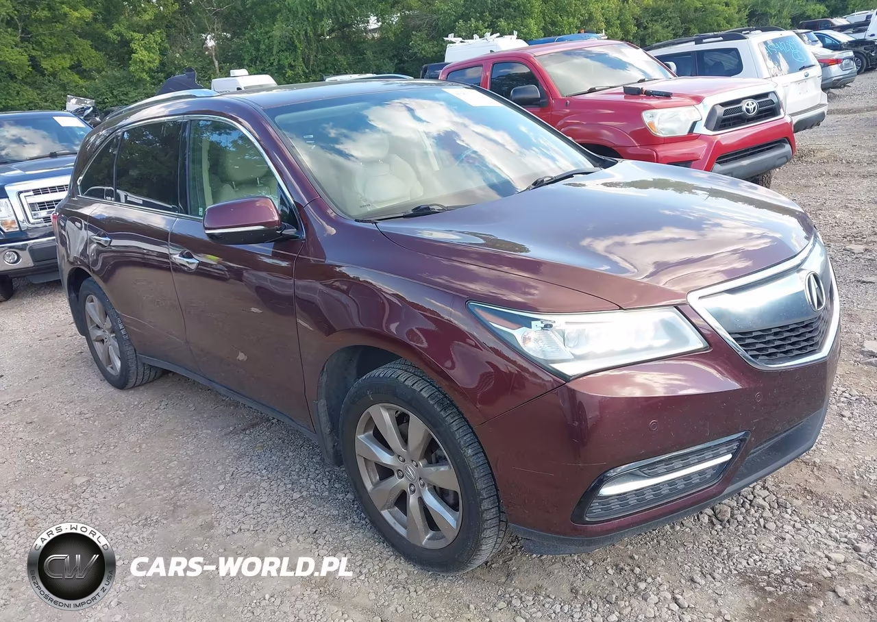 2014 Acura Mdx Advance Pkg W-Entertainment Pkg
