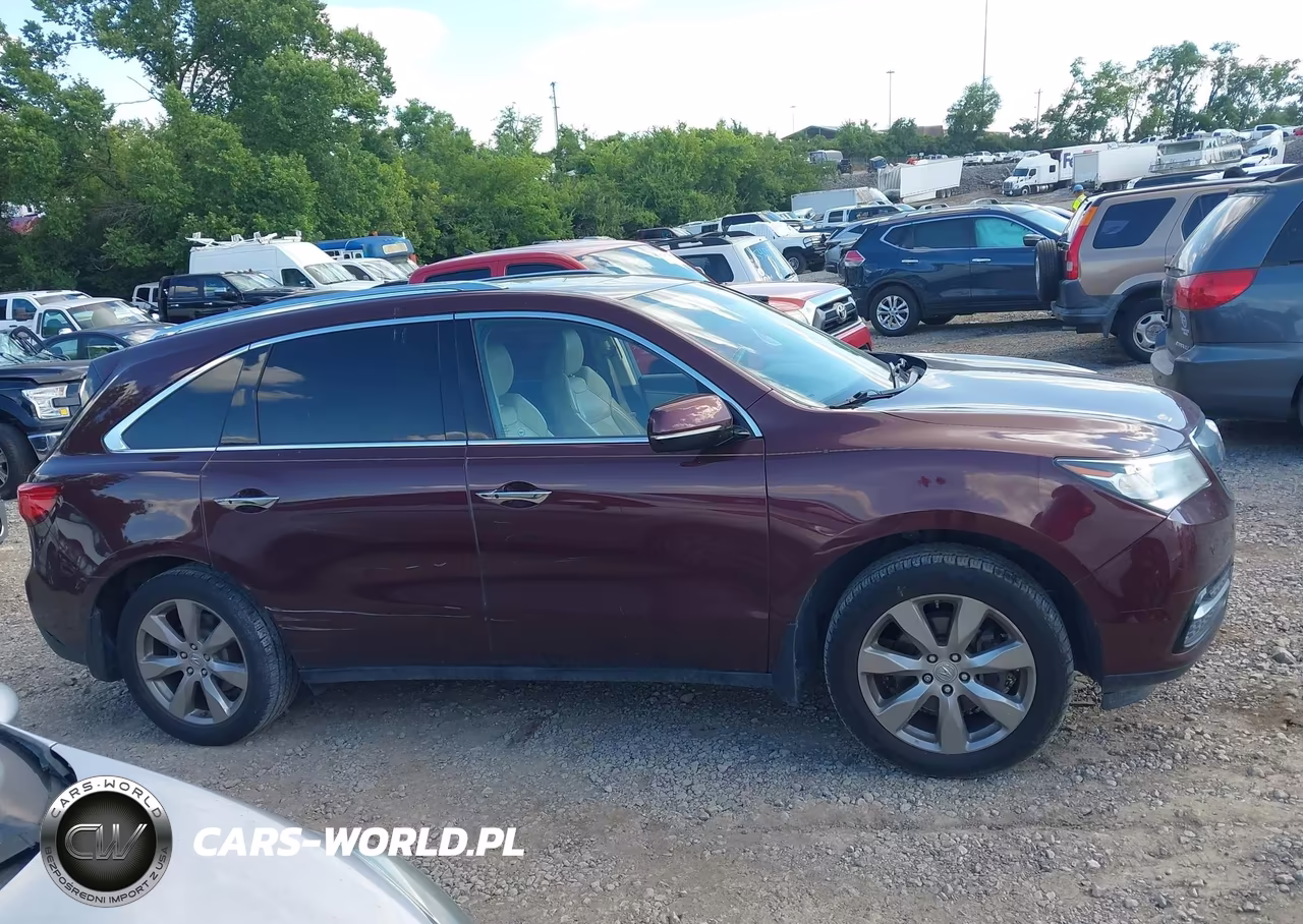 2014 Acura Mdx Advance Pkg W-Entertainment Pkg VIN:5FRYD3H8XEB013381 - 13
