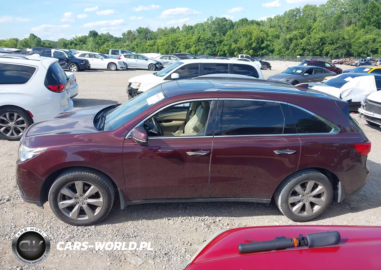2014 Acura Mdx Advance Pkg W-Entertainment Pkg VIN:5FRYD3H8XEB013381 - 14