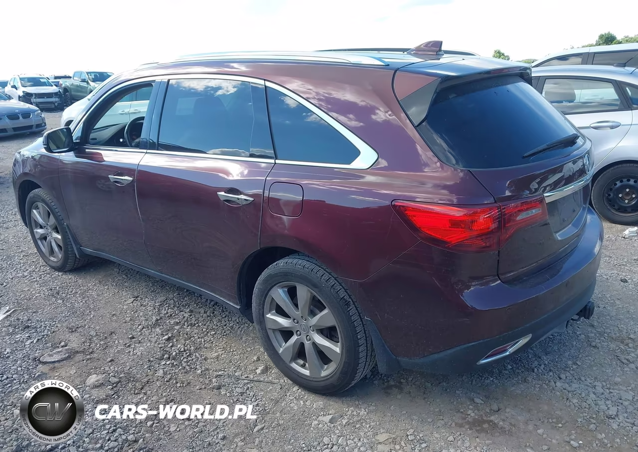 2014 Acura Mdx Advance Pkg W-Entertainment Pkg VIN:5FRYD3H8XEB013381 - 3