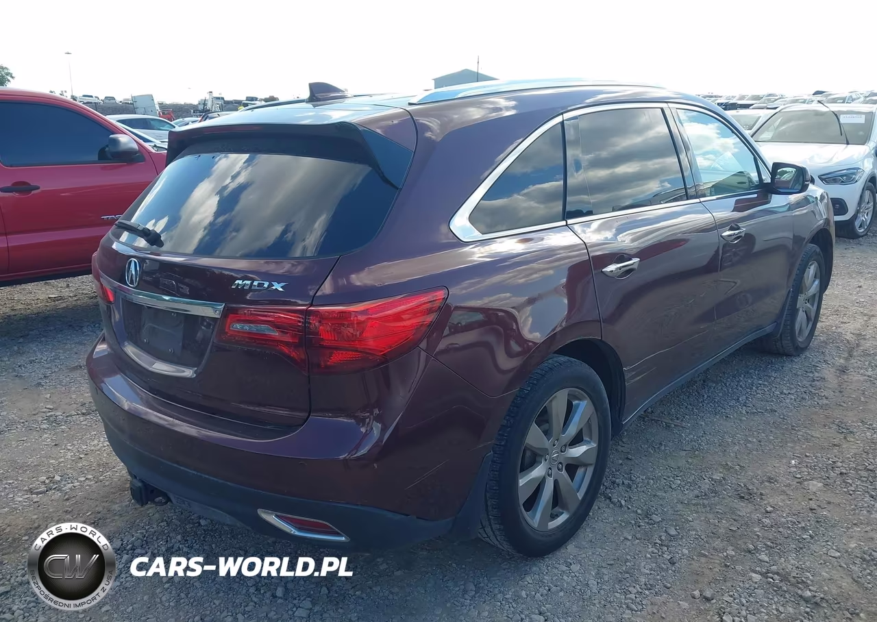 2014 Acura Mdx Advance Pkg W-Entertainment Pkg VIN:5FRYD3H8XEB013381 - 4