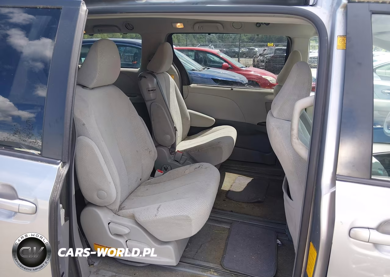2012 Toyota Sienna Le V6 8 Passenger VIN:5TDKK3DC8CS235367 - 8