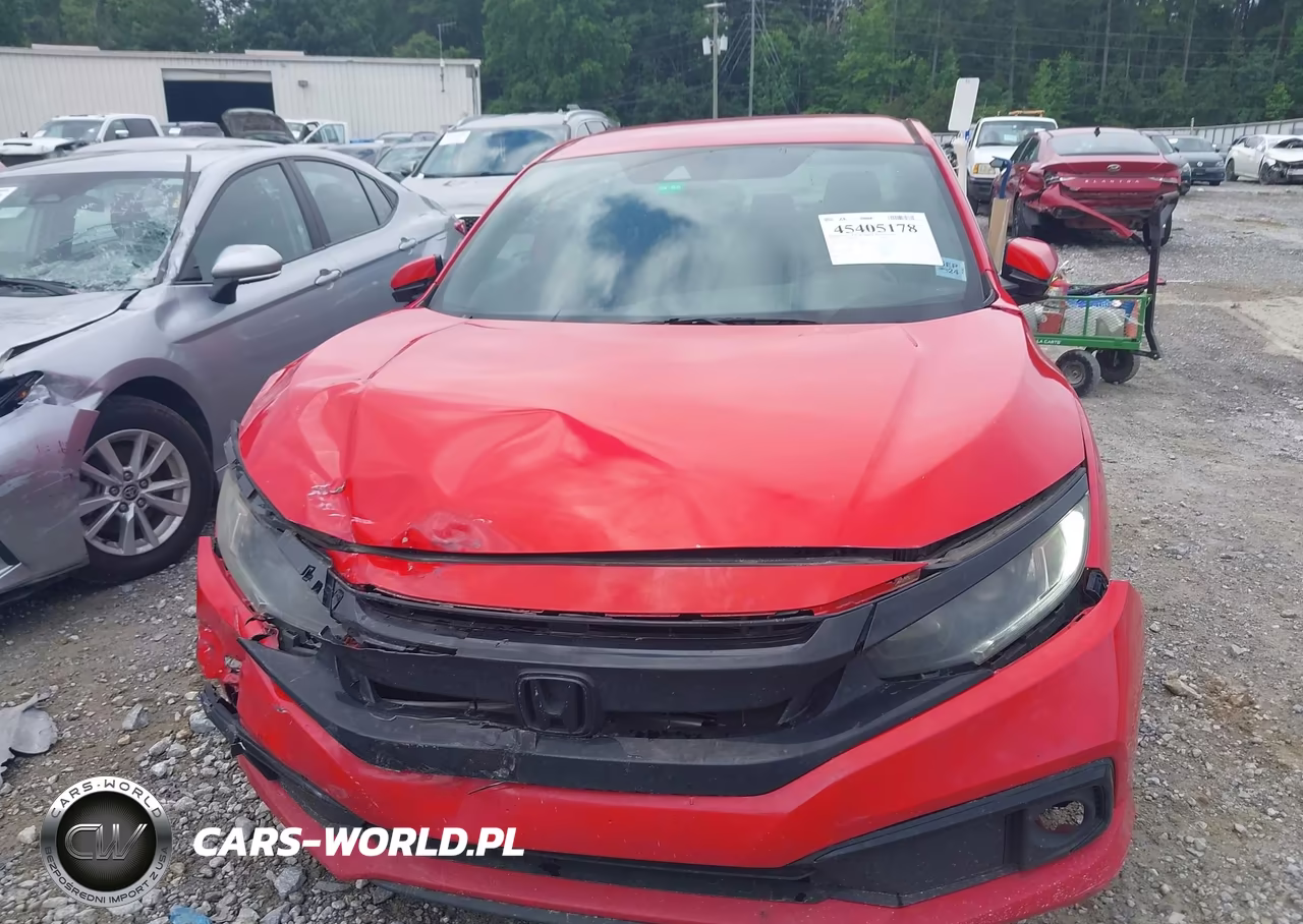 2020 Honda Civic Sport VIN:2HGFC2F86LH528525 - 12
