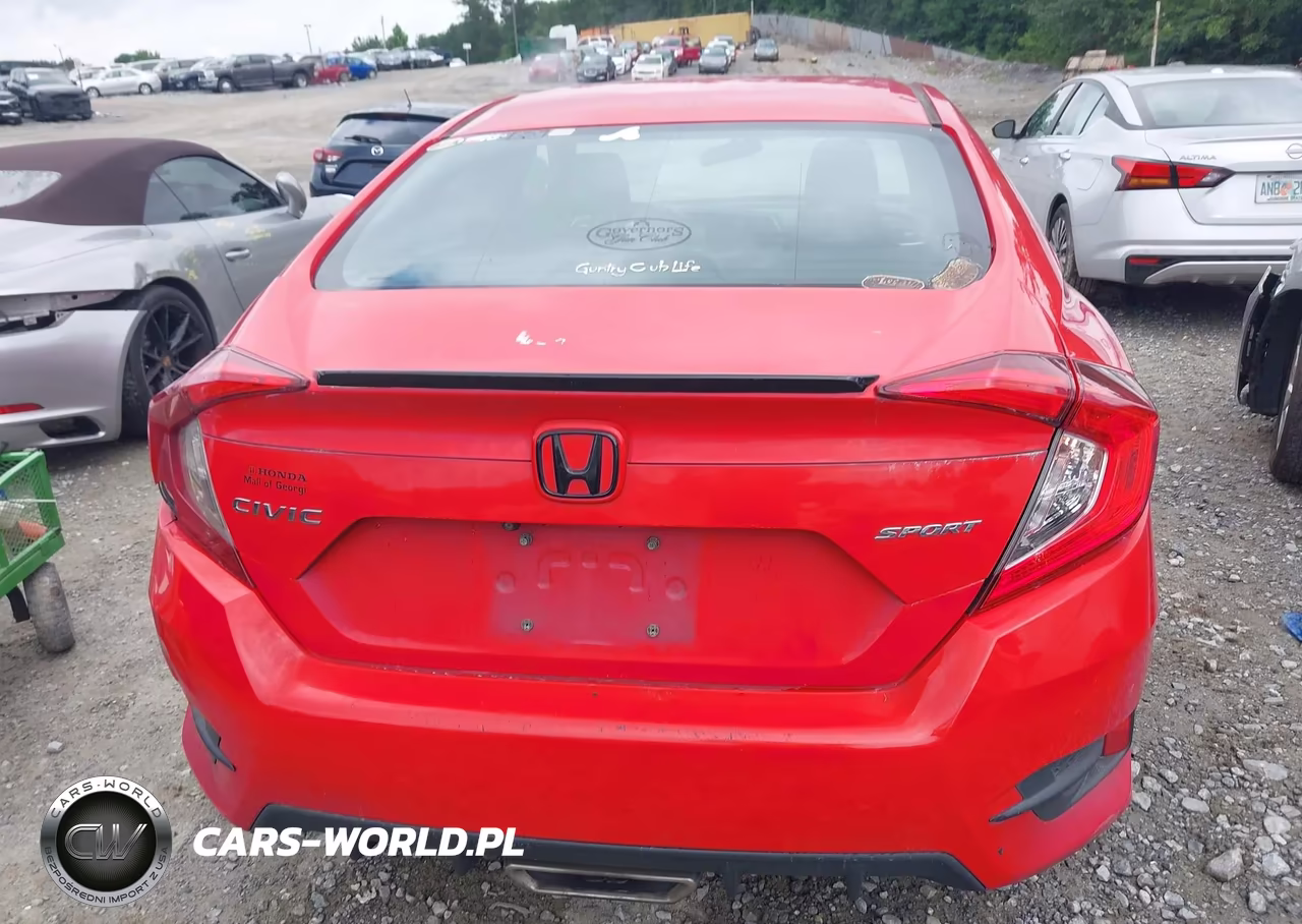 2020 Honda Civic Sport VIN:2HGFC2F86LH528525 - 16