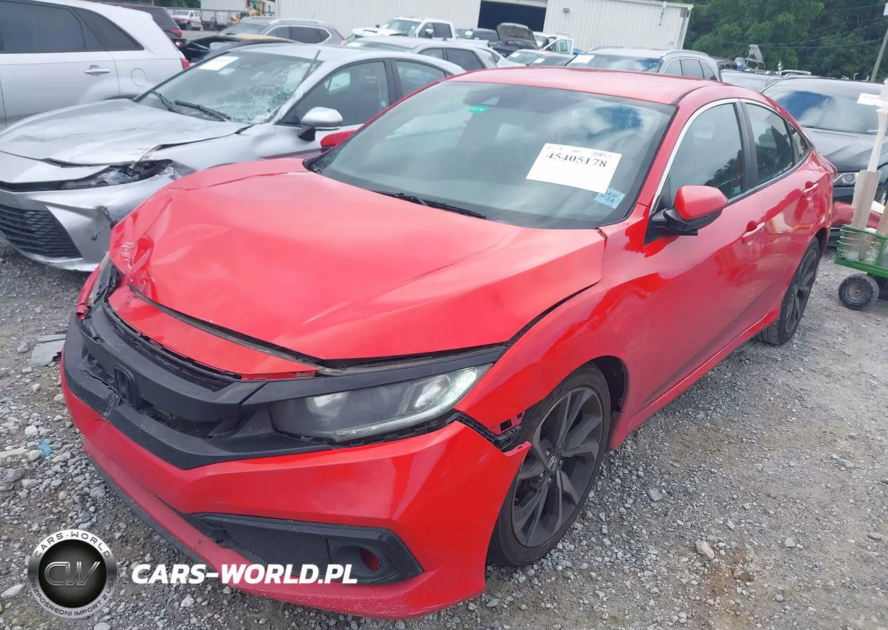 2020 Honda Civic Sport VIN:2HGFC2F86LH528525 - 2