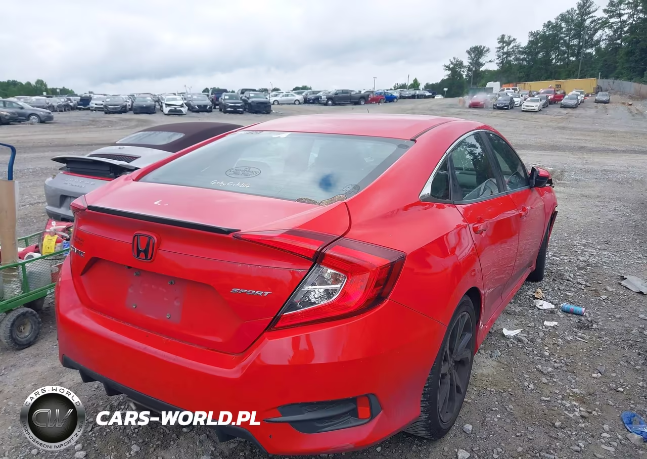 2020 Honda Civic Sport VIN:2HGFC2F86LH528525 - 4