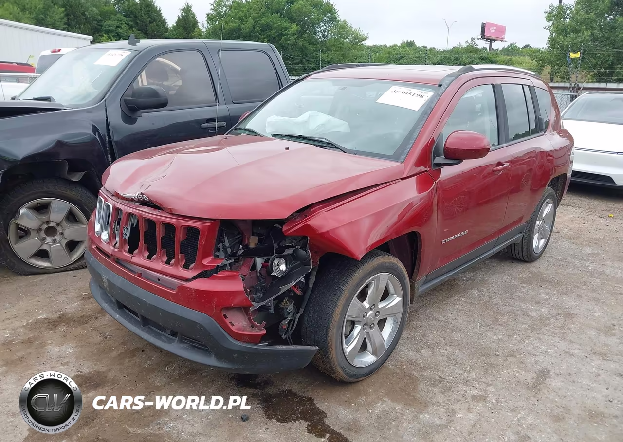2014 Jeep Compass Latitude VIN:1C4NJCEB8ED618682 - 2
