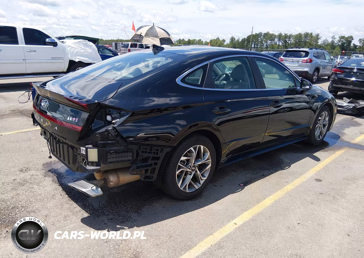 2021 Hyundai Sonata Sel VIN:5NPEL4JA3MH118161 - 4