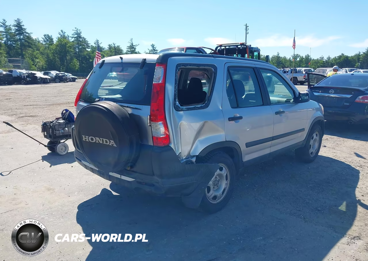 2006 Honda Cr-V Lx VIN:SHSRD78556U416309 - 4