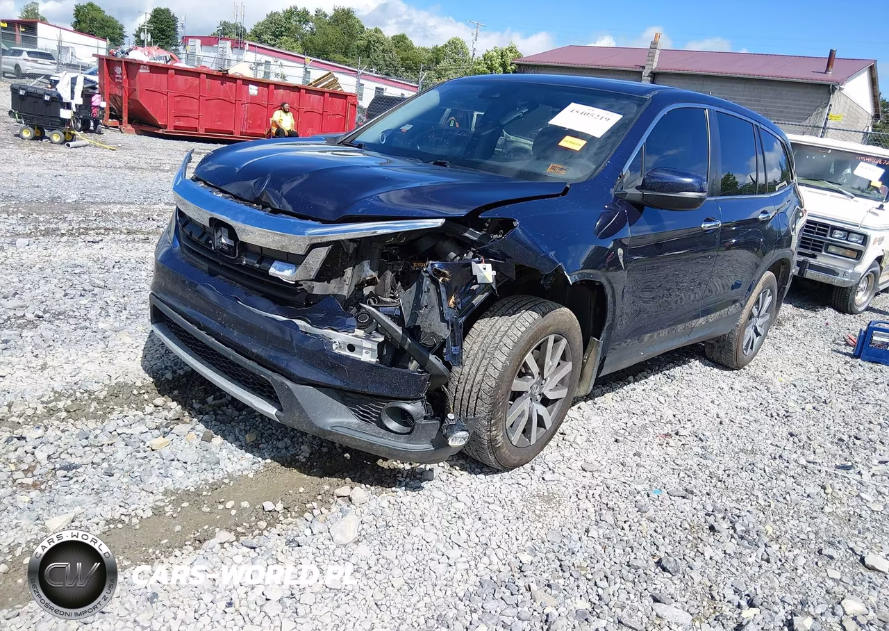 2019 Honda Pilot Ex VIN:5FNYF6H32KB054519 - 2