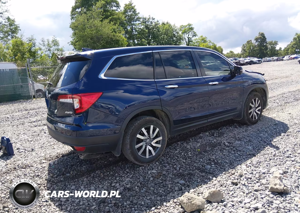 2019 Honda Pilot Ex VIN:5FNYF6H32KB054519 - 4