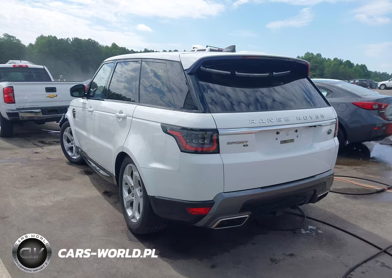 2020 Land Rover Range Rover Sport Hse Mhev VIN:SALWR2SU4LA737785 - 3