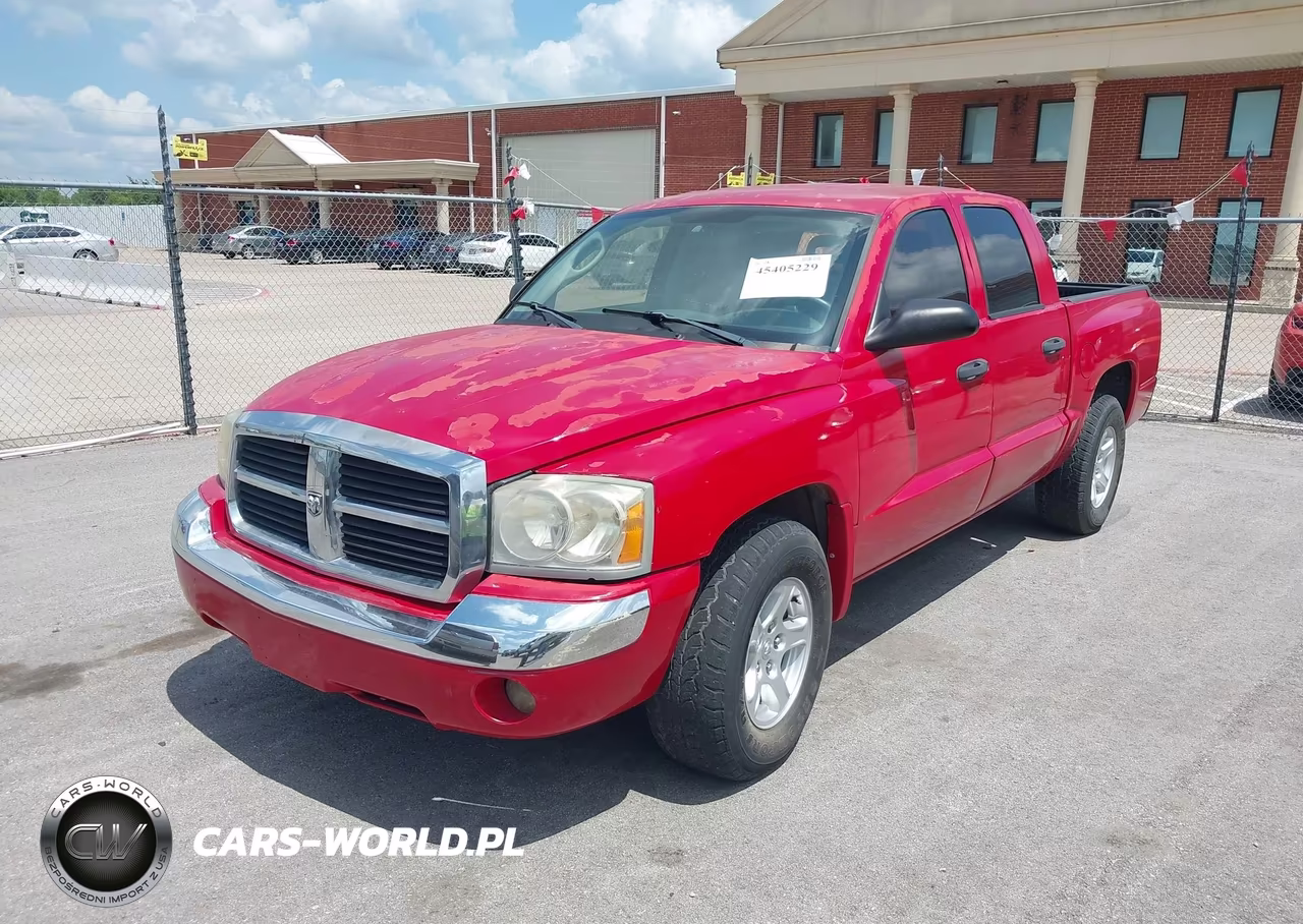 2005 Dodge Dakota Slt VIN:1D7HE48K45S330744 - 2