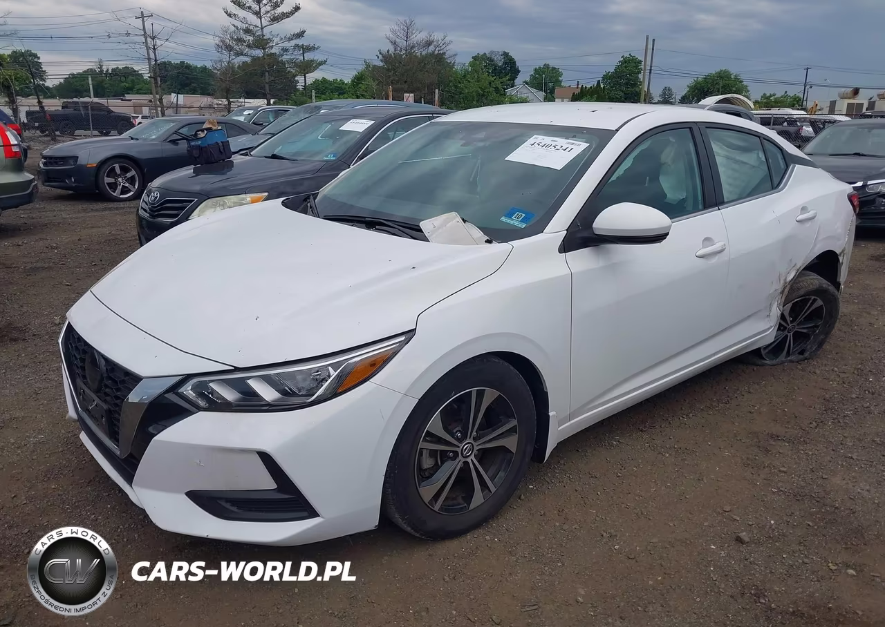 2020 Nissan Sentra Sv Xtronic Cvt VIN:3N1AB8CV9LY284391 - 2