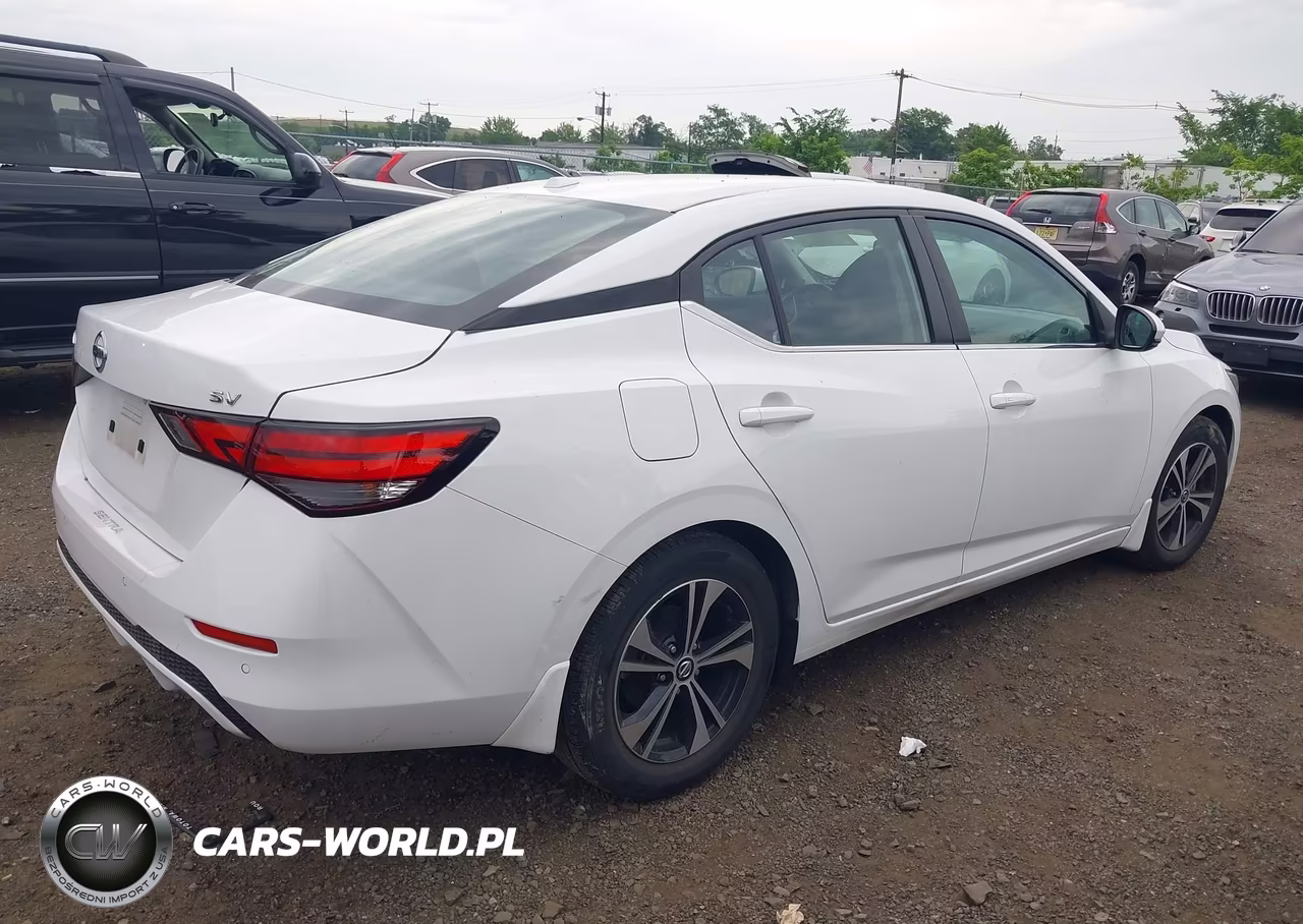 2020 Nissan Sentra Sv Xtronic Cvt VIN:3N1AB8CV9LY284391 - 4