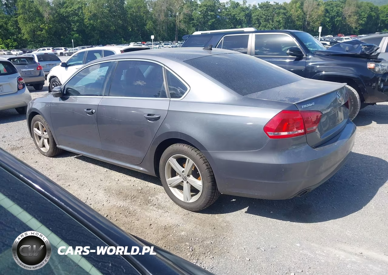 2012 Volkswagen Passat 2.0L Tdi Se VIN:1VWBN7A33CC026331 - 3
