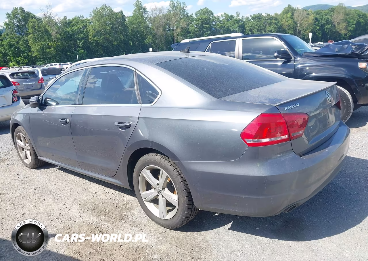 2012 Volkswagen Passat 2.0L Tdi Se VIN:1VWBN7A33CC026331 - 6