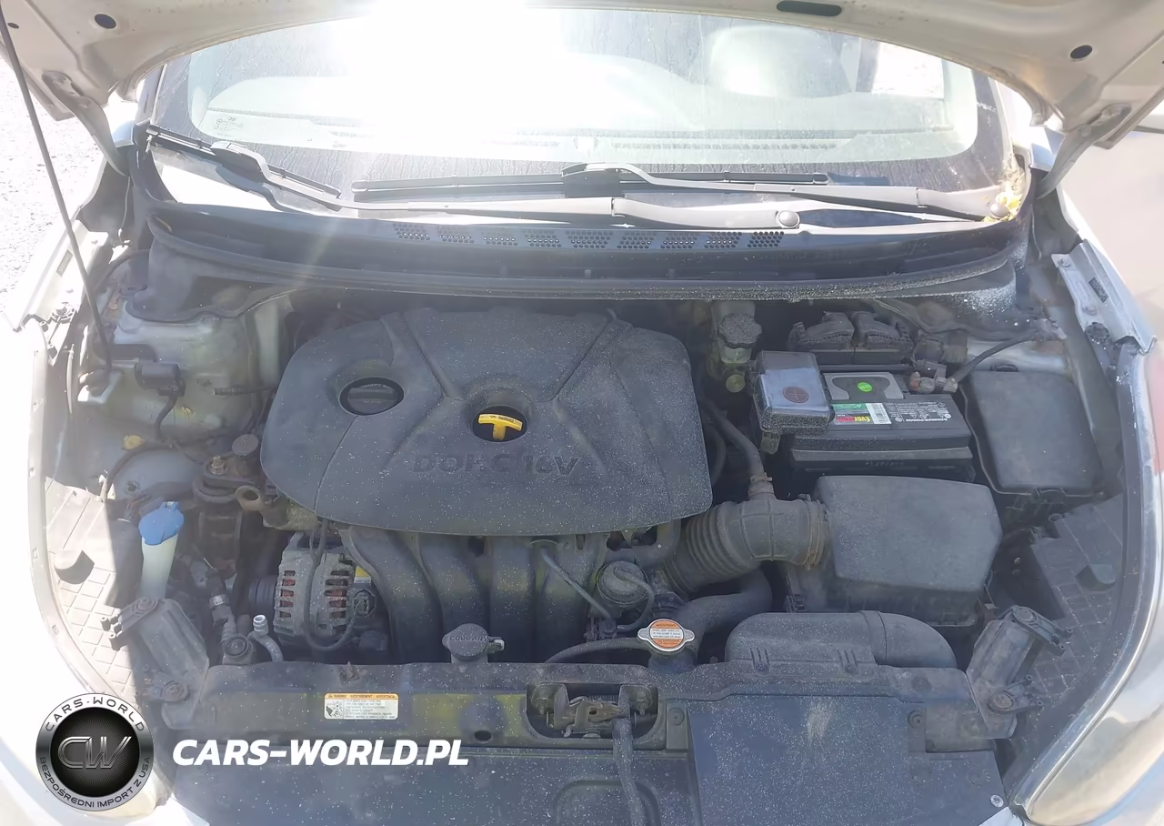 2012 Hyundai Elantra Gls VIN:5NPDH4AE0CH064655 - 10