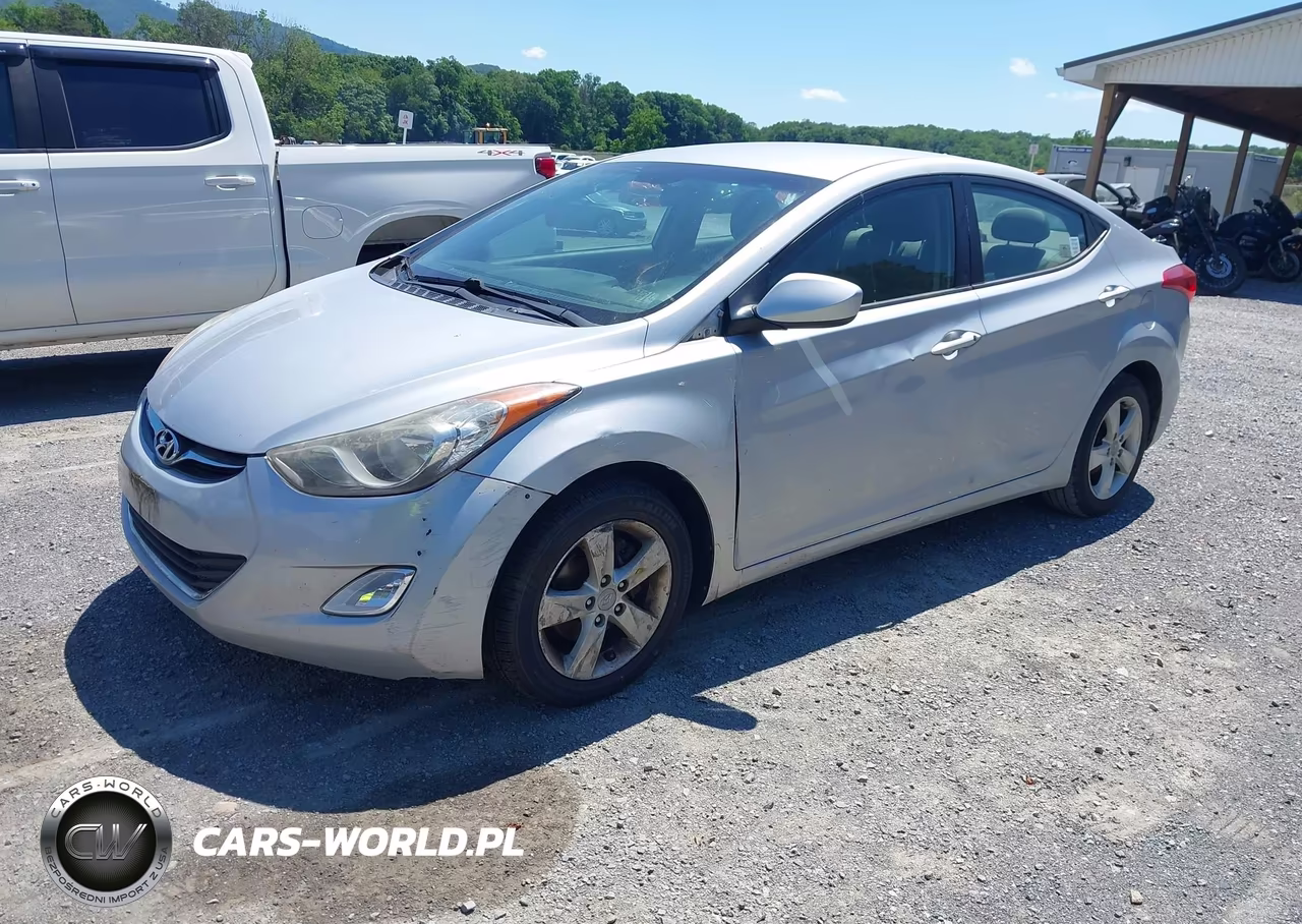 2012 Hyundai Elantra Gls VIN:5NPDH4AE0CH064655 - 2