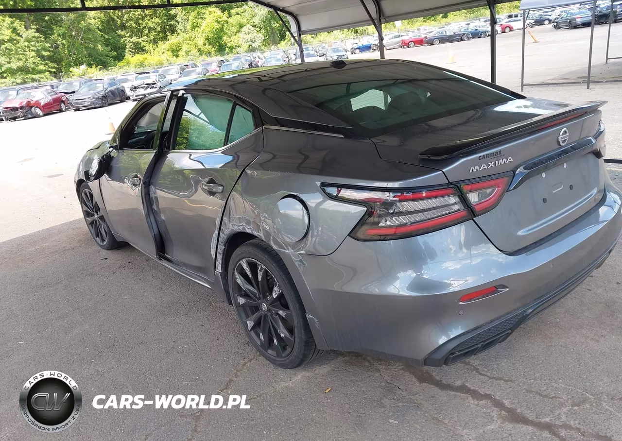 2021 Nissan Maxima Sr Xtronic Cvt VIN:1N4AA6EV8MC509322 - 3