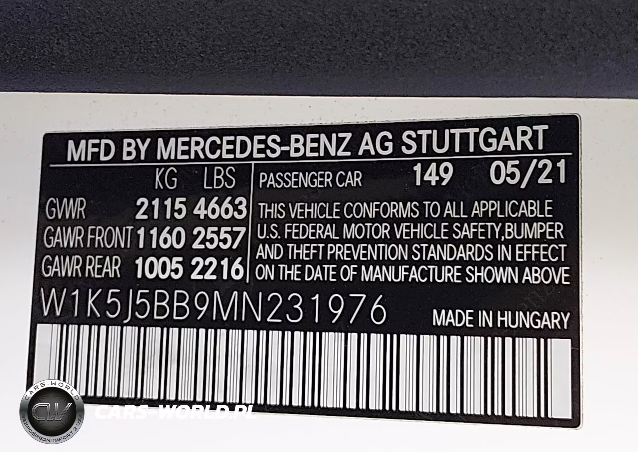 2021 Mercedes-Benz Cla Amg Cla 35 VIN:W1K5J5BB9MN231976 - 9