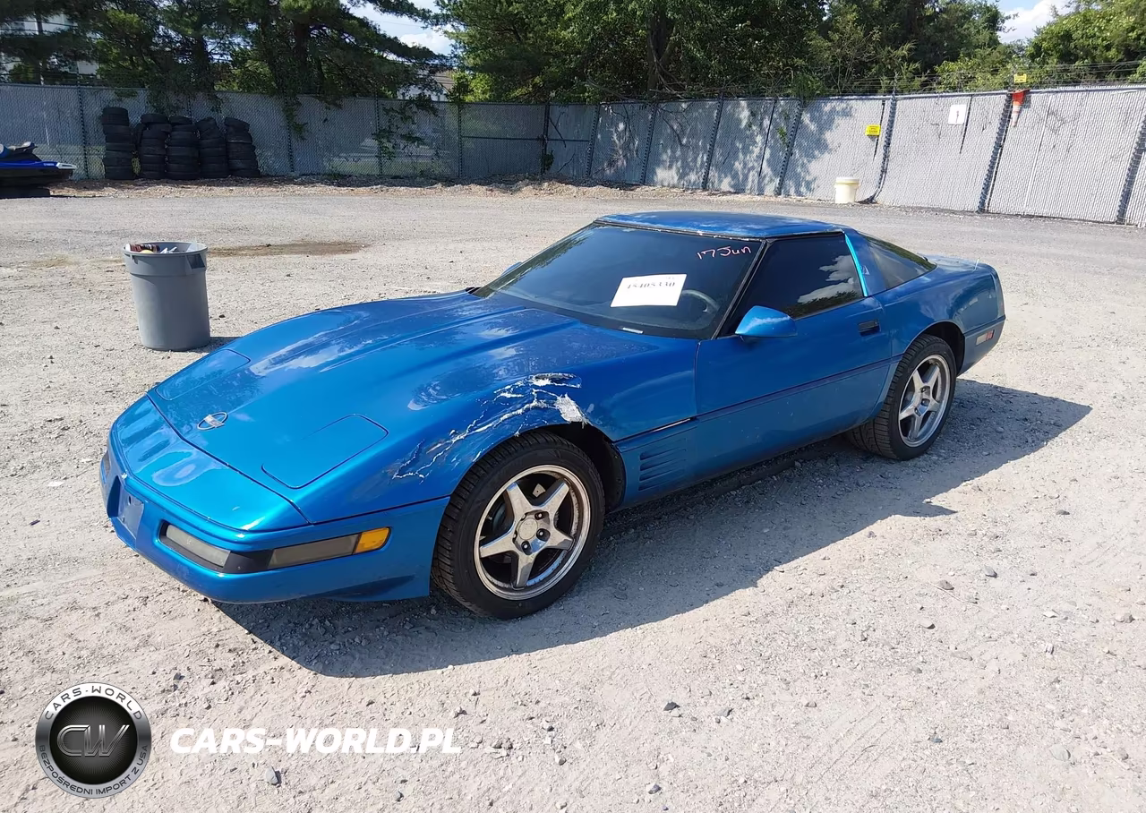 1991 Chevrolet Corvette VIN:1G1YY2387M5107816 - 2