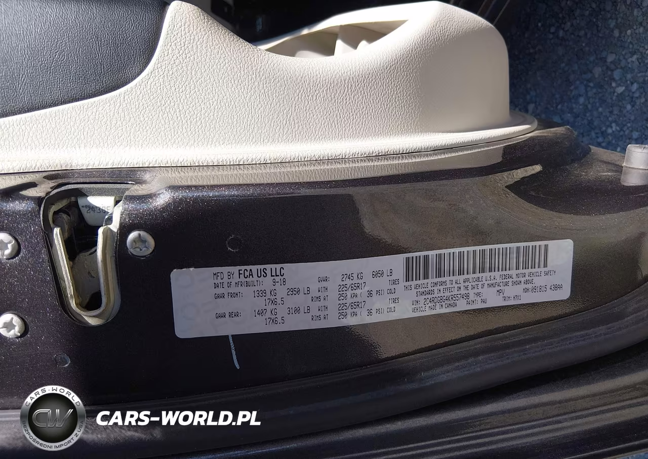 2019 Dodge Grand Caravan Se VIN:2C4RDGBG4KR557498 - 9