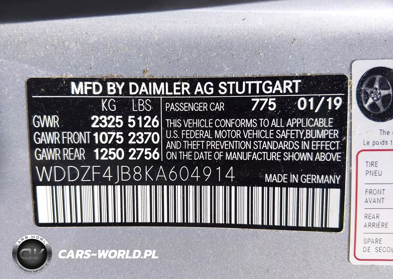 2019 Mercedes-Benz E 300 VIN:WDDZF4JB8KA604914 - 9