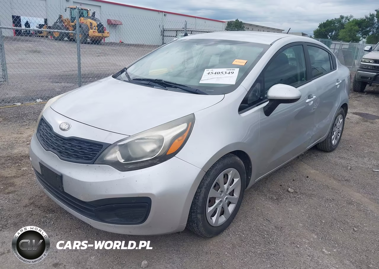 2014 Kia Rio Lx VIN:KNADM4A32E6355842 - 2