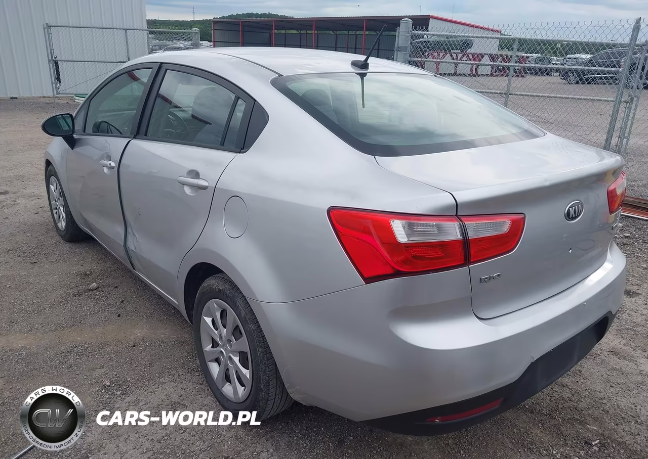 2014 Kia Rio Lx VIN:KNADM4A32E6355842 - 3