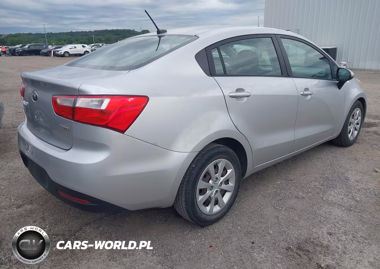 2014 Kia Rio Lx VIN:KNADM4A32E6355842 - 4