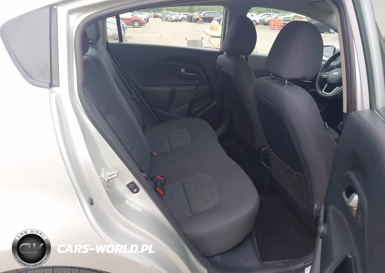 2014 Kia Rio Lx VIN:KNADM4A32E6355842 - 8