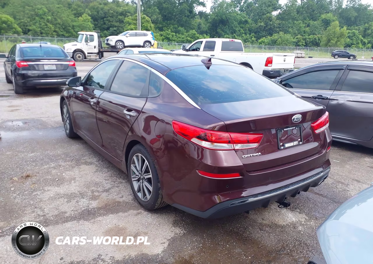 2019 Kia Optima Lx VIN:5XXGT4L39KG352773 - 3