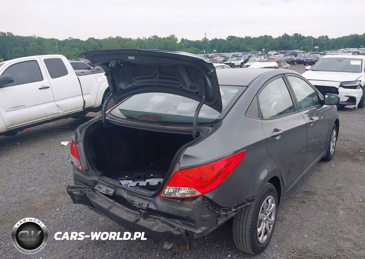2012 Hyundai Accent Gls VIN:KMHCT4AE7CU206804 - 6