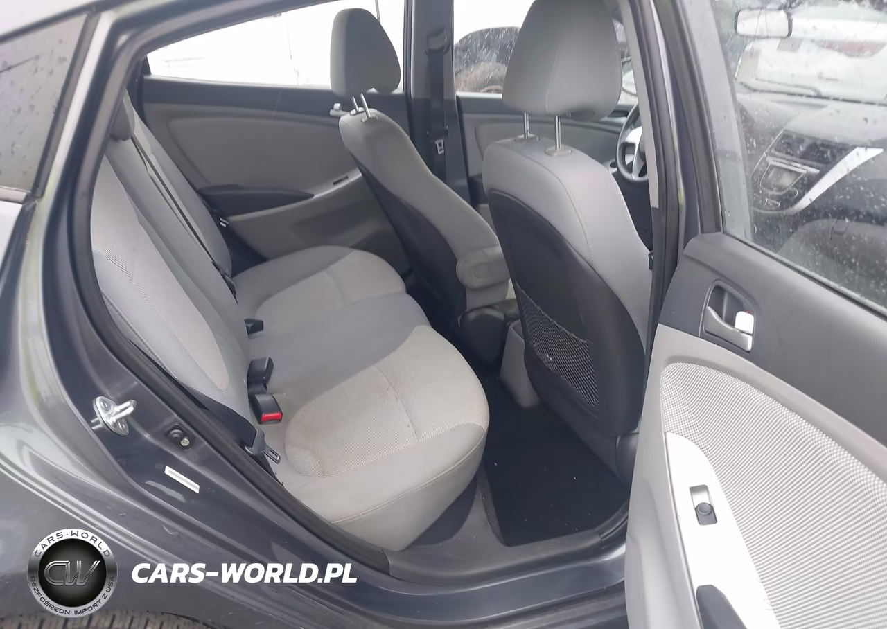2012 Hyundai Accent Gls VIN:KMHCT4AE7CU206804 - 8