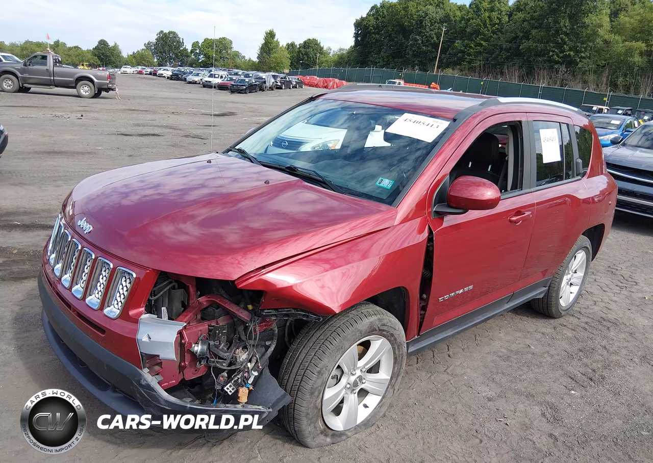 2015 Jeep Compass Latitude VIN:1C4NJDEB8FD258031 - 2