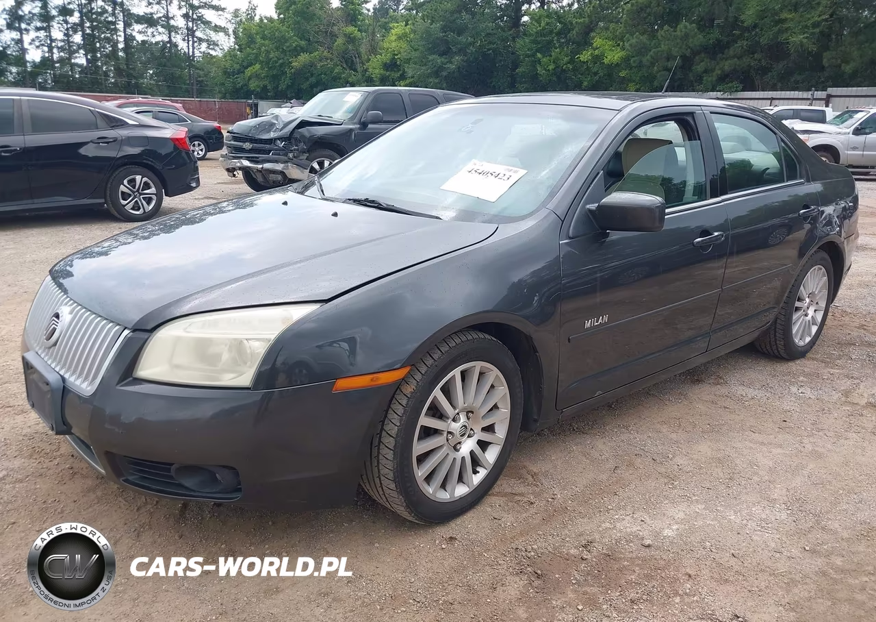 2007 Mercury Milan Premier VIN:3MEHM08Z27R639161 - 2