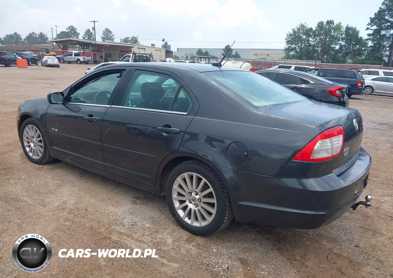 2007 Mercury Milan Premier VIN:3MEHM08Z27R639161 - 3