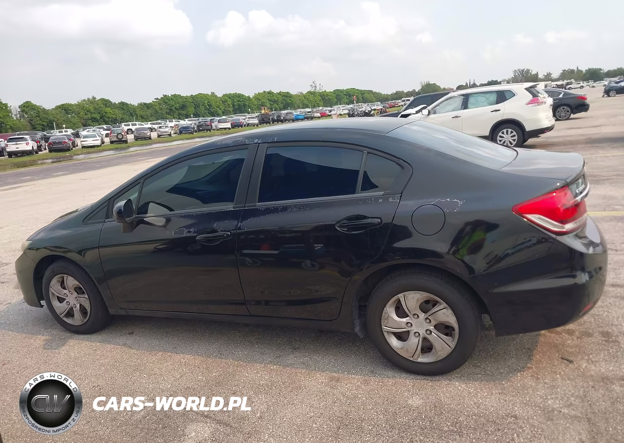 2014 Honda Civic Lx VIN:19XFB2F58EE036732 - 14