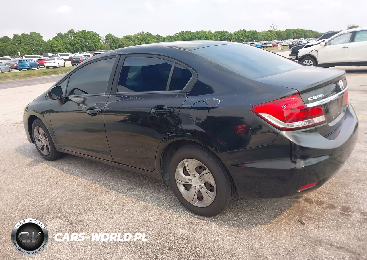 2014 Honda Civic Lx VIN:19XFB2F58EE036732 - 3