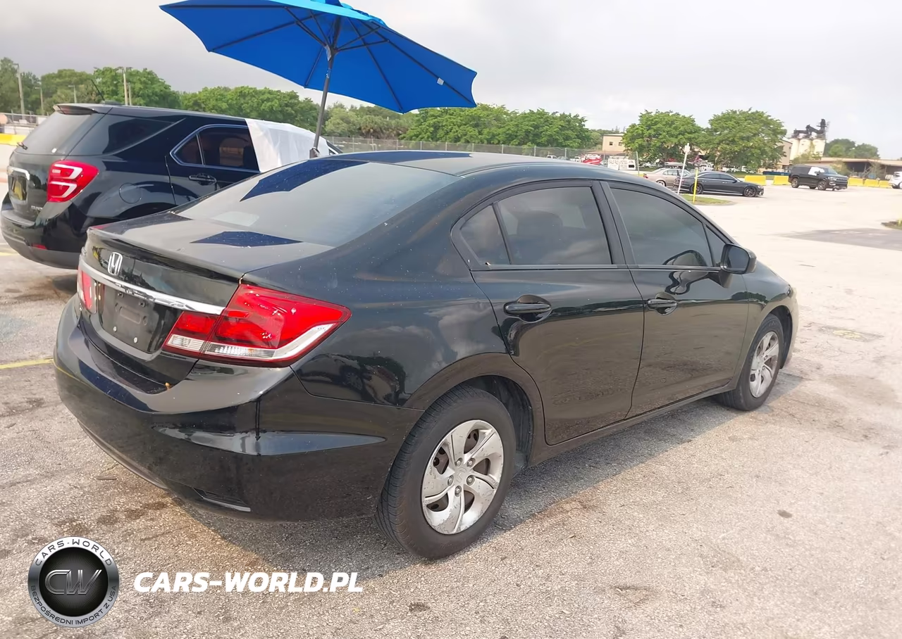 2014 Honda Civic Lx VIN:19XFB2F58EE036732 - 4