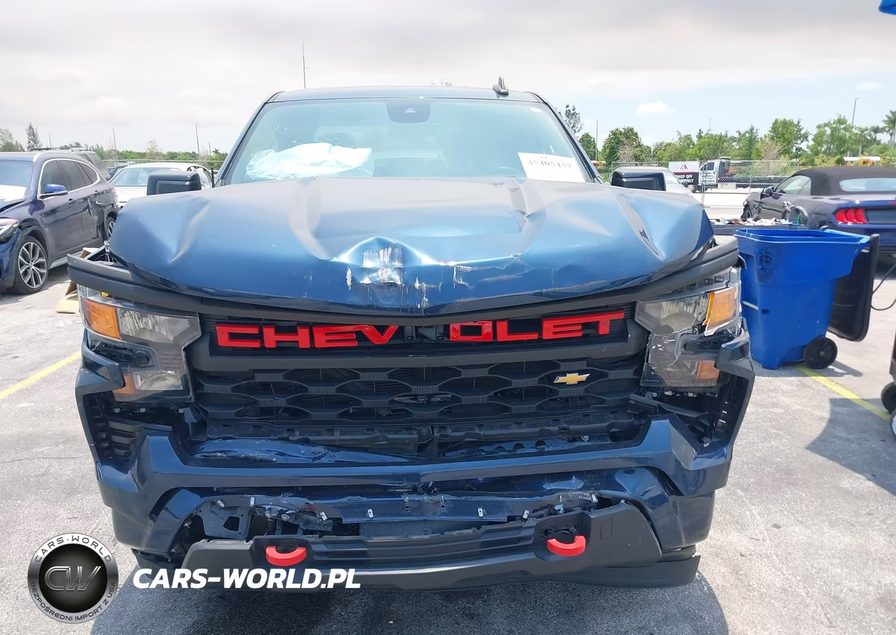 2022 Chevrolet Silverado 1500 2Wd Short Bed Custom VIN:3GCPABEK6NG585798 - 12