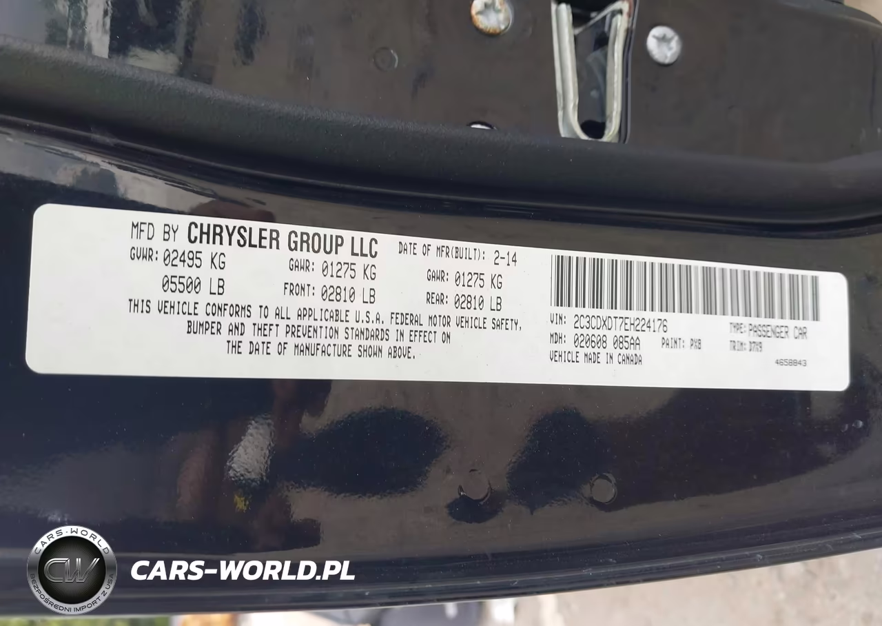 2014 Dodge Charger R-T VIN:2C3CDXDT7EH224176 - 9