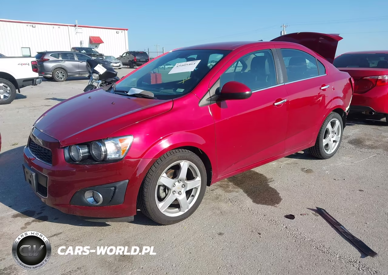 2012 Chevrolet Sonic 2Lz VIN:1G1JE5SB2C4186597 - 2